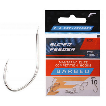 Крючки с лопаткой F-fishing Super Feeder Size 16  