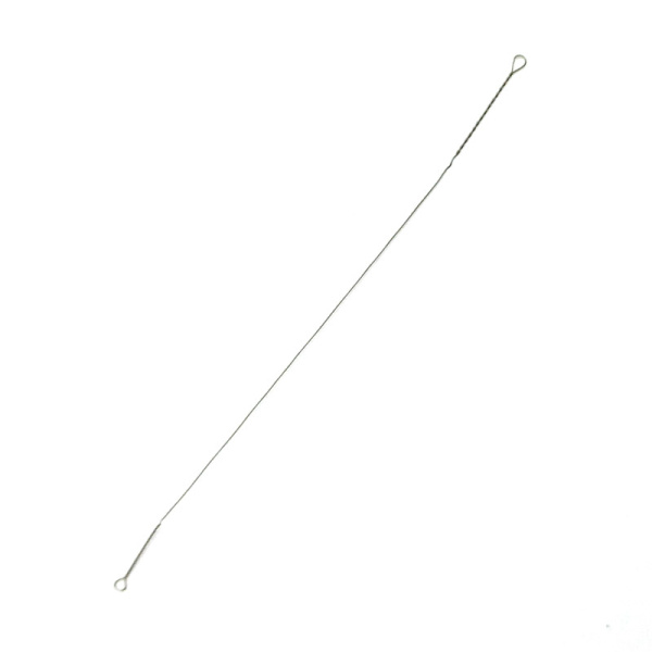Поводок скрутка F-fishing Wire Leader стальной 16кг 25 см 0,40мм