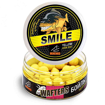 Бойлы нейтральные Minenko WAFTERS SMILE  Sourсe 12мм 70 г (Соурс) 