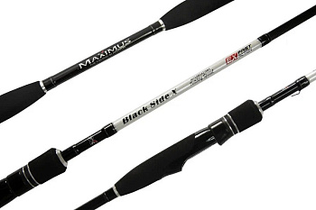 Спиннинг Maximus Black Side-X 22H 220см / 18-50г (двухчастное)