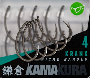 Крючки Korda Kamakura Krank Size 4 Тефлон 