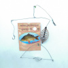 Готовый донный монтаж с кормушкой Carp Hunter пружина 3 крючка 30г. 1шт