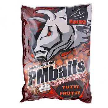 Бойлы пылящие Minenko PMbaits Tutti-frutti 26мм 3 кг (Тутти-фрутти) 