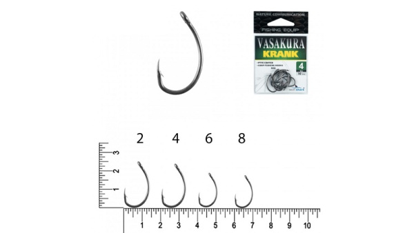 Крючки EastShark NEW Vasakura KRANK № 4 Тефлон