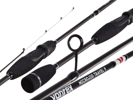 Спиннинг Lucky John Vanrex Microjig Travel 213 см 2-9г четырёхчастное1