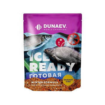 Прикормка зимняя Dunaev Ready Roach 0,75 кг (Плотва) 