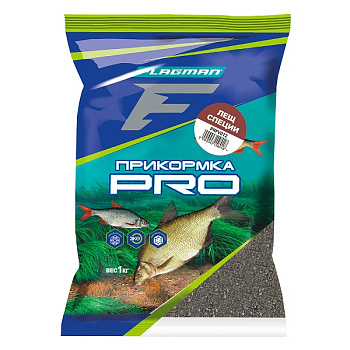 Прикормка фидерная F-fishing Pro Bream Spices 1 кг (Лещ специи) 