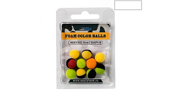 Плавающая насадка  EastShark Foam Color Balls (Разноцветный) 10мм