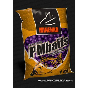 Бойлы пылящие Minenko PMbaits Squid&octopus 26мм 1 кг (Кальмар и осьминог) 