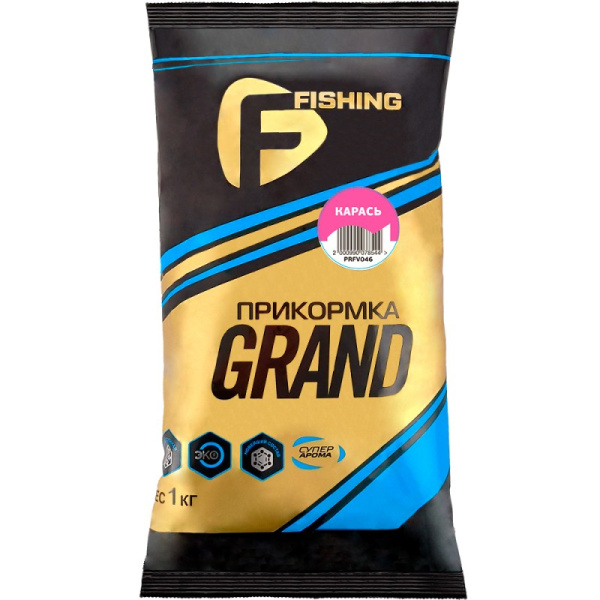 Прикормка фидерная F-fishing Grand Crucian 1 кг (Карась ) 