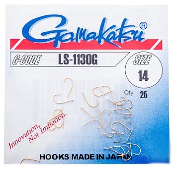 Крючки с лопаткой Gamakatsu LS-1130G Size 14  