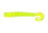 Силиконовая приманка Твистер Lucky John Pro Series Ballist 3.3in 84 мм съедоб (S15 Chartreuse Red)