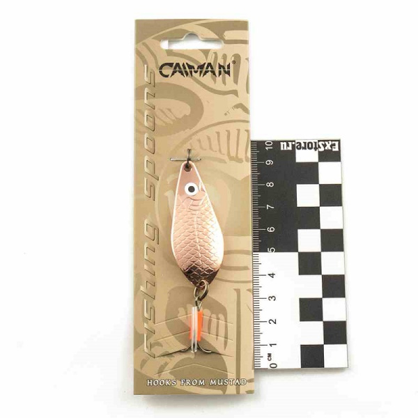 Колеблющаяся блесна Caiman Атом 50мм 10 гр. CN02 1