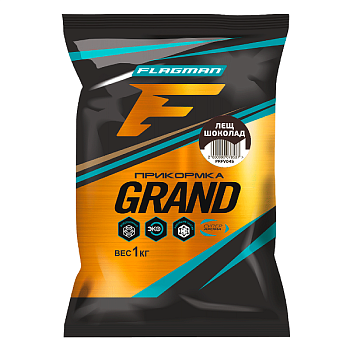Прикормка фидерная F-fishing Grand Bream Chocolate 1 кг (Лещ шоколад) 