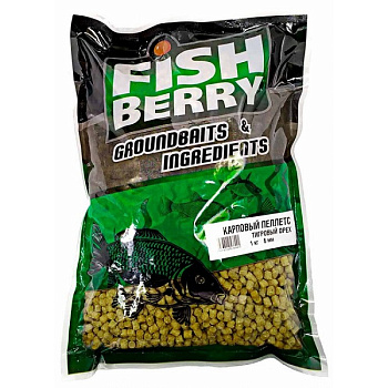 Пеллетс Fishberry Carp pellets Tiger Nut 6мм 1 кг (Тигровый орех )   Желтый