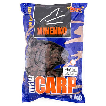 Пеллетс Minenko Master Carp Spice 10мм 1 кг (Специи)   Красный