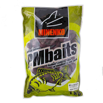 Бойлы пылящие Minenko PMbaits Mulberry 20мм 1 кг (Шелковица) 