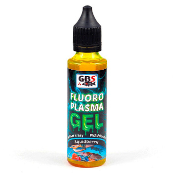 Флуоресцентный гель GBS Baits Fluoro Plazma Monster Crab 50 мл 65 г Монстр Краб