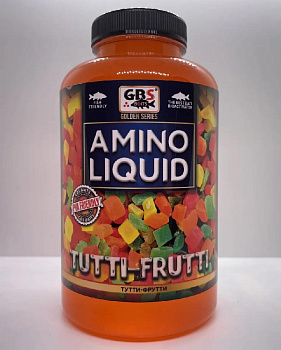Жидкое питание GBS Baits Amino Liquid Tutti Frutti 500 мл (Тутти фрутти) 