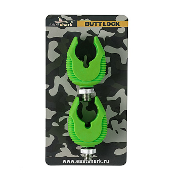 Держатель задний EastShark Butt Lock U Style  Green 2шт 