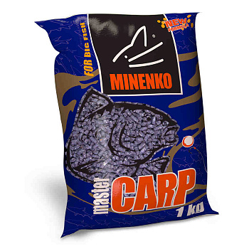 Пеллетс Minenko Master Carp Mussel 5мм 1 кг (Ракушка)   Темный