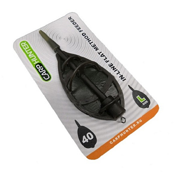 Флэт кормушка Carp Hunter Flat Method Feeder Large 50г