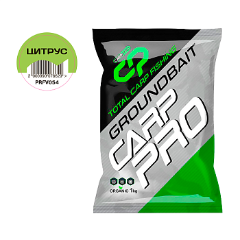 Прикормка фидерная Carp Pro Grounbait Citrus 1 кг (Цитрус) 