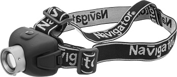Фонарь налобный Navigator NPT-H06-3AAA 200 lm