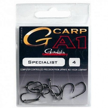 Крючки Gamakatsu A1 G-Carp Specialist Size 4  