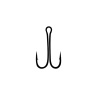 Крючок двойной KOI Short Double Hook Size 6 Black Nickel 10шт