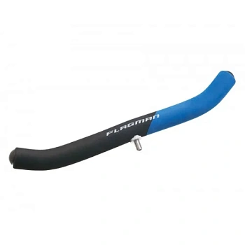 Подставка под фидерное удилище F-fishing Feeder Rest Flat Long Eva 37 см  Black+blue 1шт 37см
