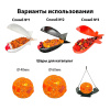 Пенопласт рыболовный Carpomaniya   600 шт. 4-6 мм 40 г (Микс) 1