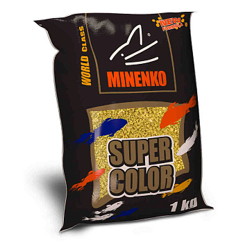 Прикормка фидерная Minenko Super Color Carp 1 кг (Карп-Желтый) 