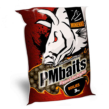 Бойлы тонущие Minenko PMbaits прикормочные Tiger Nut 20мм 3 кг (Тигровый орех) 