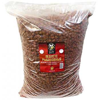 Пеллетс Lion Baits  Halibut 18мм 15 кг (Палтус)  Твёрдый Красный