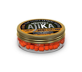 Бойлы нейтральные FFEM Baits Ajika Wafters  Monster Crab 7X10мм 40 г (Краб) 