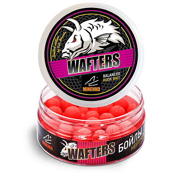 Бойлы нейтральные Minenko WAFTERS  Strawberry 12мм 70 г (Клубника) 