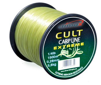 Леска Climax CULT Carp Extreme Line  1000м 9,2кг/0,35мм (Оливковая) 
