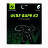 Крючки карповые VN Tackle Wide Gape K2 Size 6 Тефлон