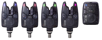 Набор сигнализаторов с пейджером Flajzar NEON TX3 SET 4+1 Black Limited Edition