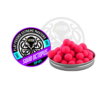Бойлы плавающие FFEM Baits   Squid Octopus 12мм 40 г (Кальмар и Осьминог) 
