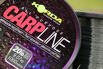Леска Korda Carp Line  1000м 8lb/0,28мм (Green) 