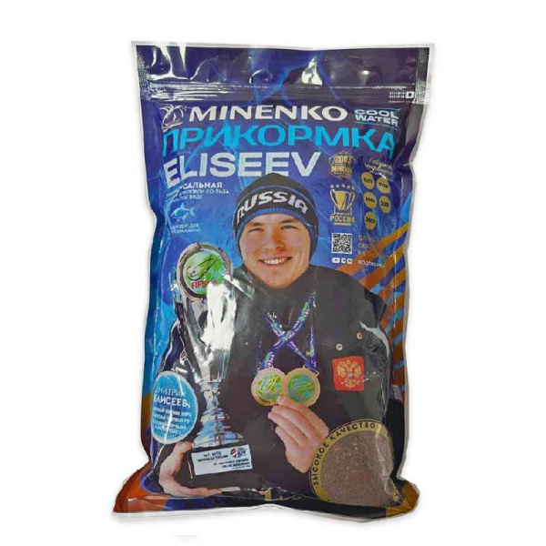 Прикормка зимняя Minenko Cool Water Елисеев 1 кг (Универсальная) 
