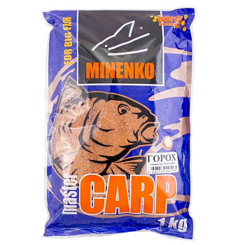 Прикормка Minenko Master Carp Peas 1 кг (Горох) 