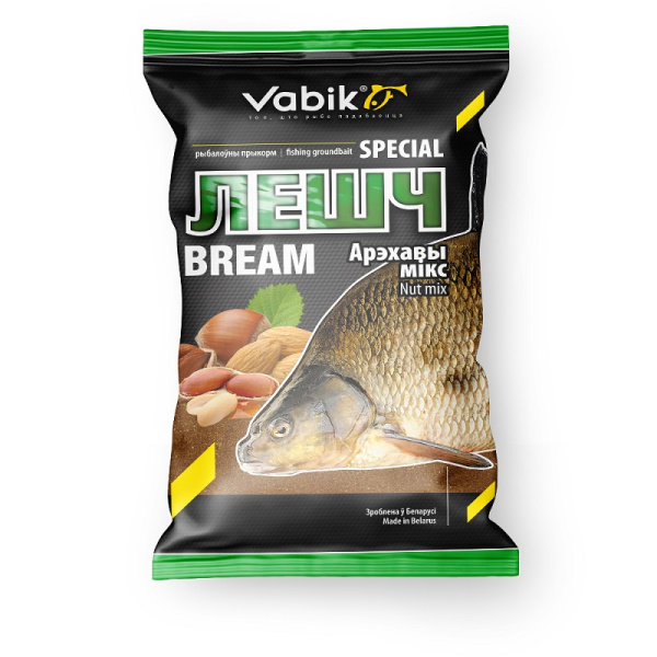 Прикормка сыпучая Vabik Special Лещ  1 кг (Ореховый микс)