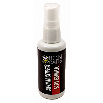 Дип-спрей Lion Baits  Strawberry 50 мл 50 г Клубника