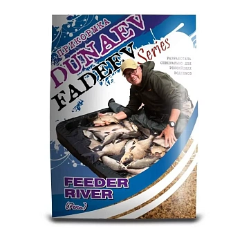 Прикормка фидерная Dunaev - Fadeev Feeder River 1 кг (Фидер река) 