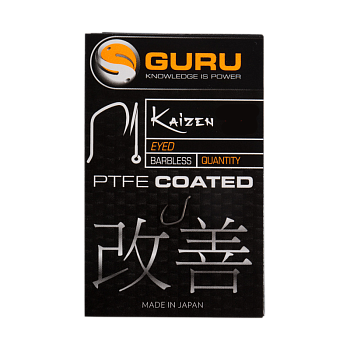 Крючки с колечком Guru Kaizen Eyed Size 14  
