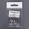 Грузило Пуля Nautilus с сил.трубочкой с марк.веса 2,5 гр