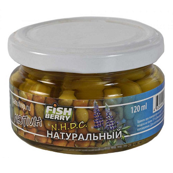 Люпин насадочный (стекло) Fishberry  Natural 120 г (Натуральный) 
